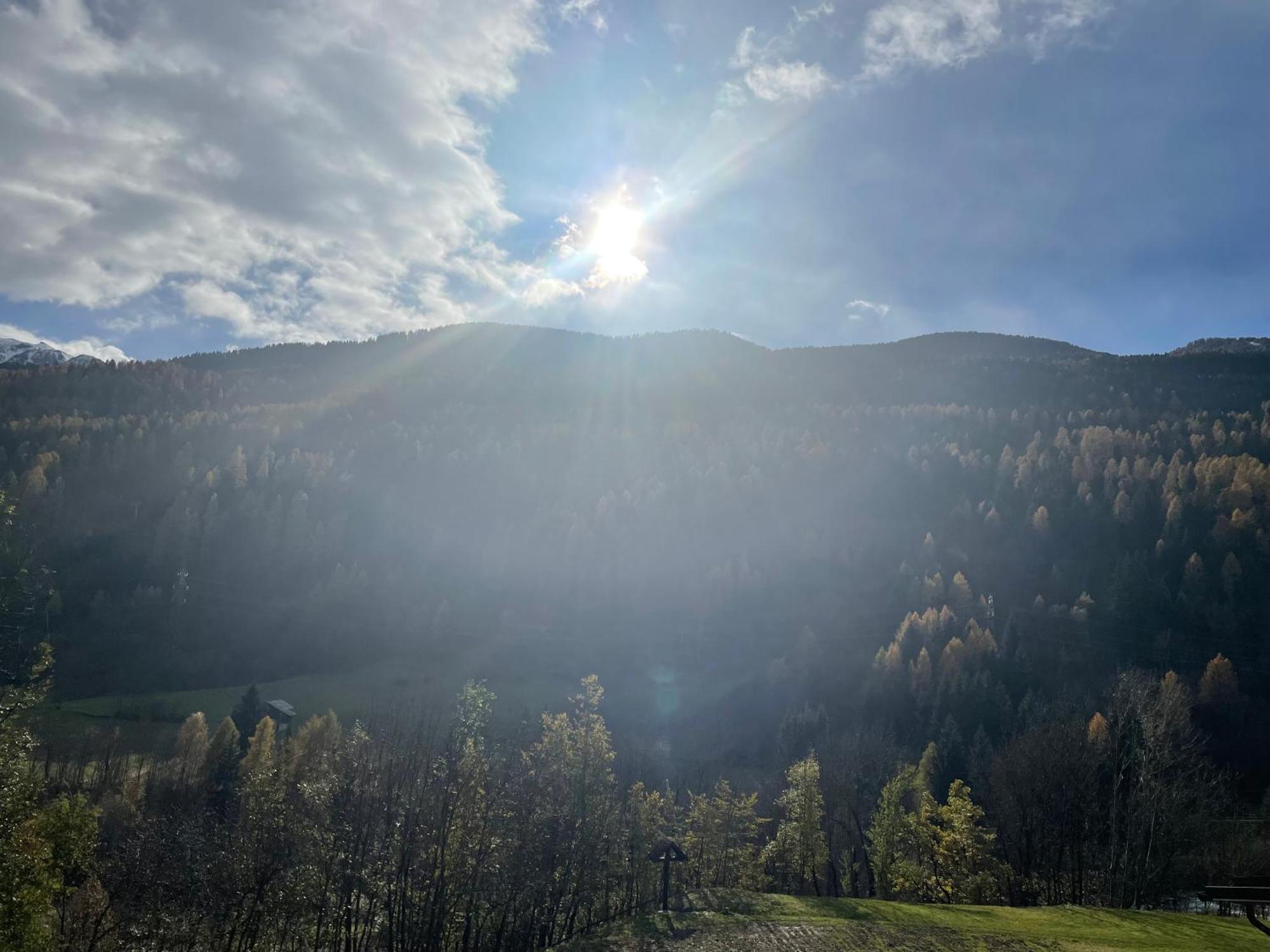 Apartamento Casa Il Tramonto Val Di Sole Commezzadura Exterior foto
