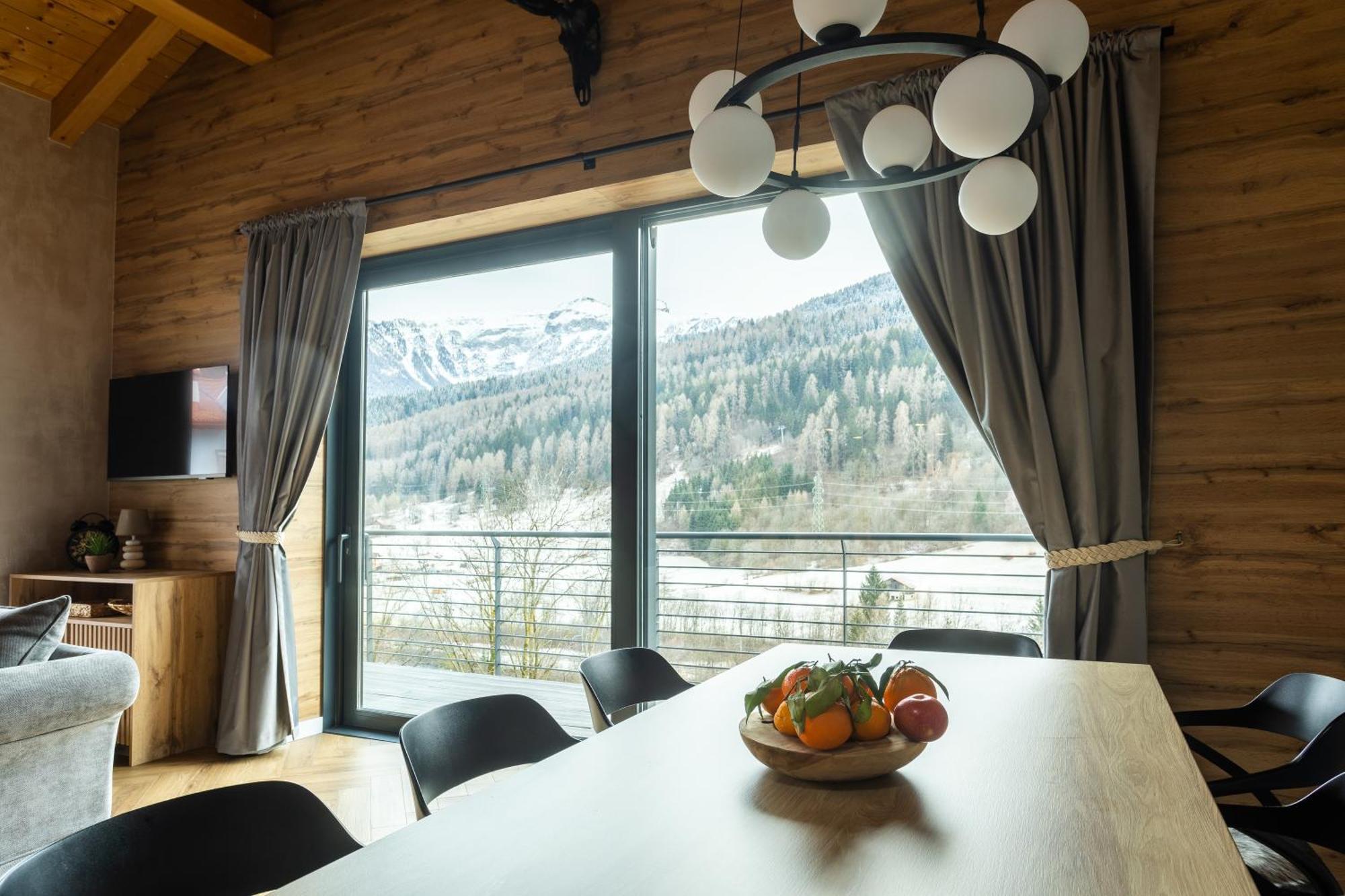 Apartamento Casa Il Tramonto Val Di Sole Commezzadura Exterior foto